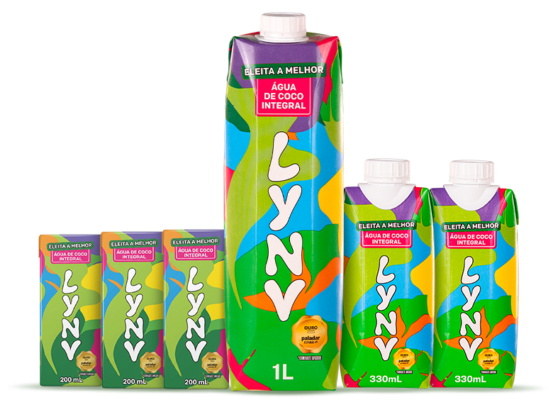 Kit com os três tamanhos da LYNV